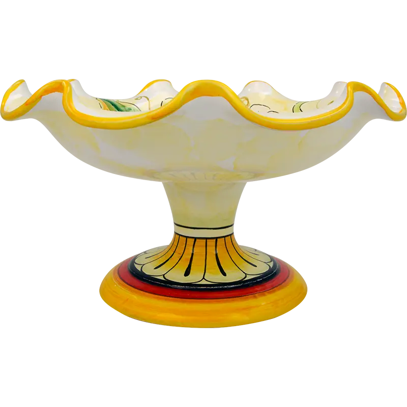 Alzatina fruttiera Bevagna 5 1 - Ceramica di Deruta