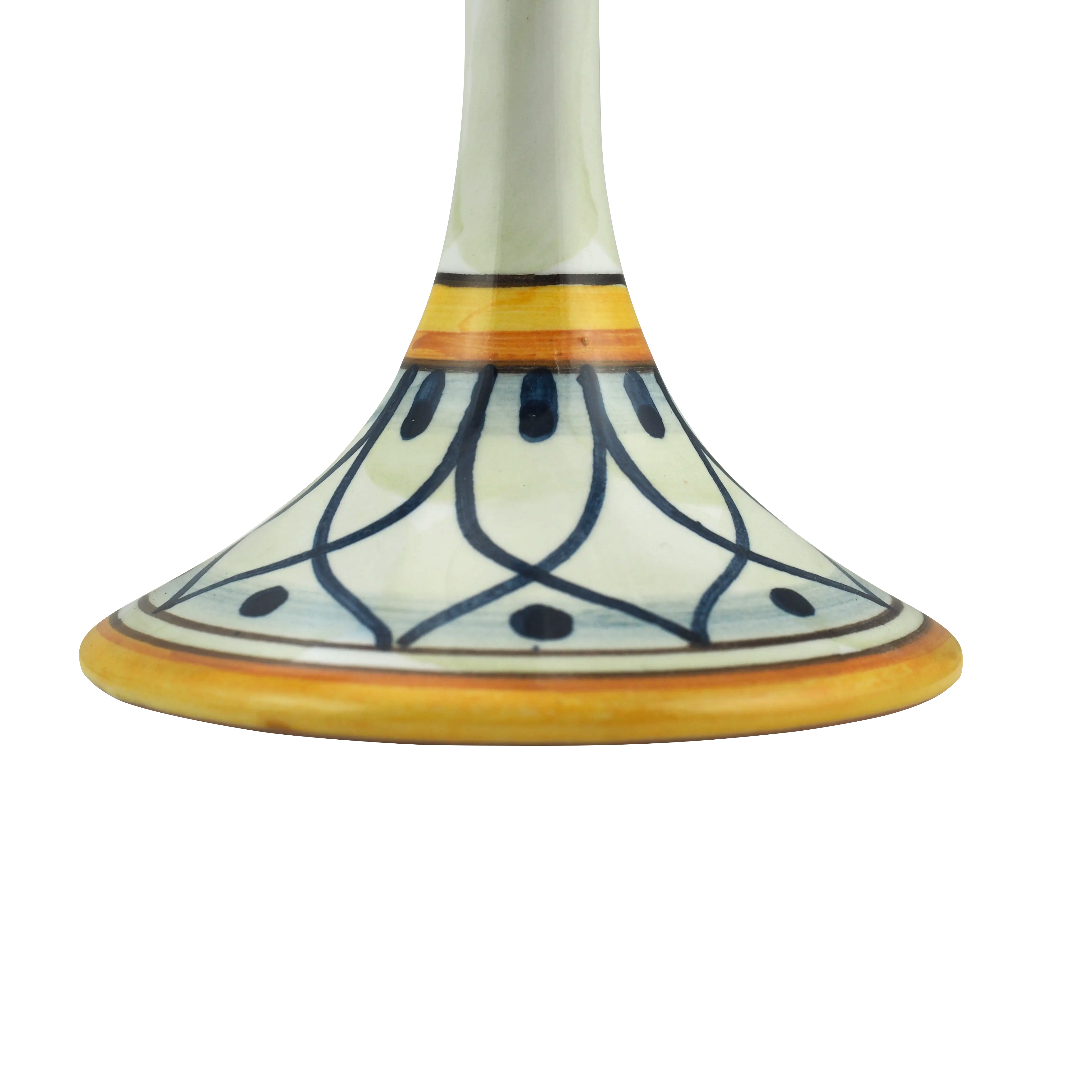 Bicchiere Flute Positano 3 1 - Ceramica di Deruta