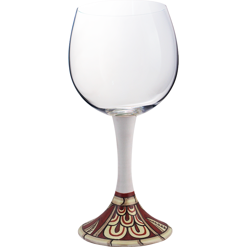Bicchiere Vino Pompei 1 1 - Ceramica di Deruta