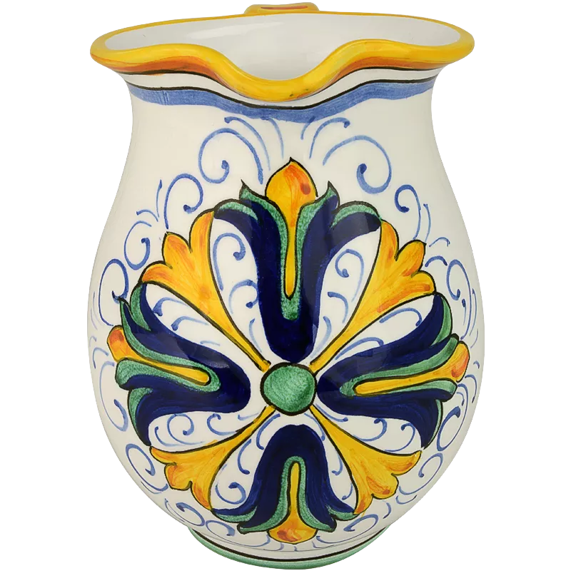 Brocca foligno 2 1 - Ceramica di Deruta