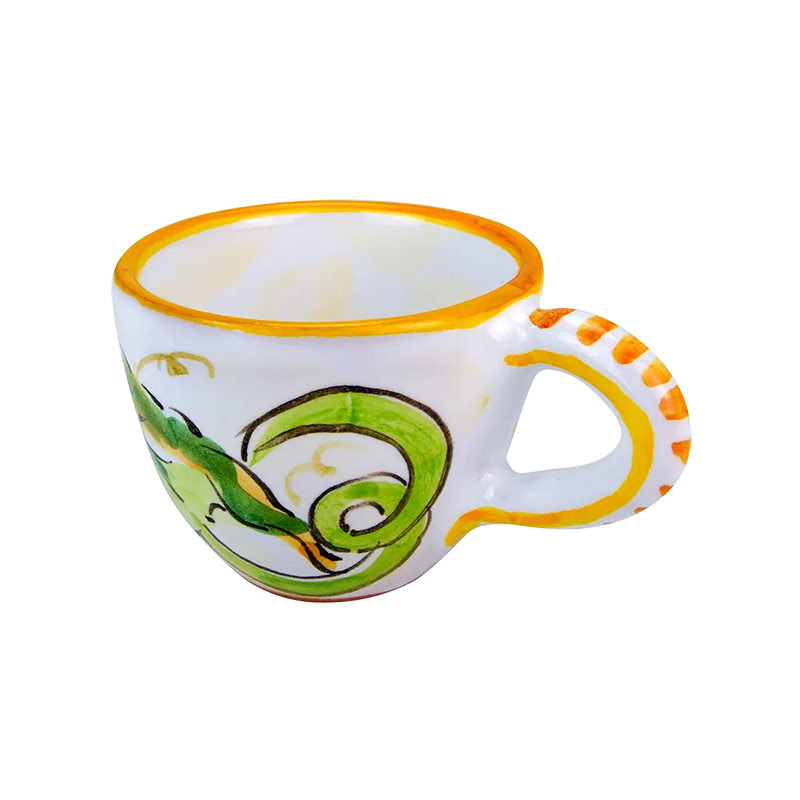 Tazzina Caffe Bevagna 0 1 - Ceramica di Deruta