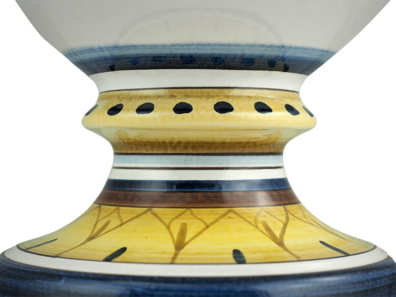 Vaso Ornamentale Pesaro 7 1 - Ceramica di Deruta