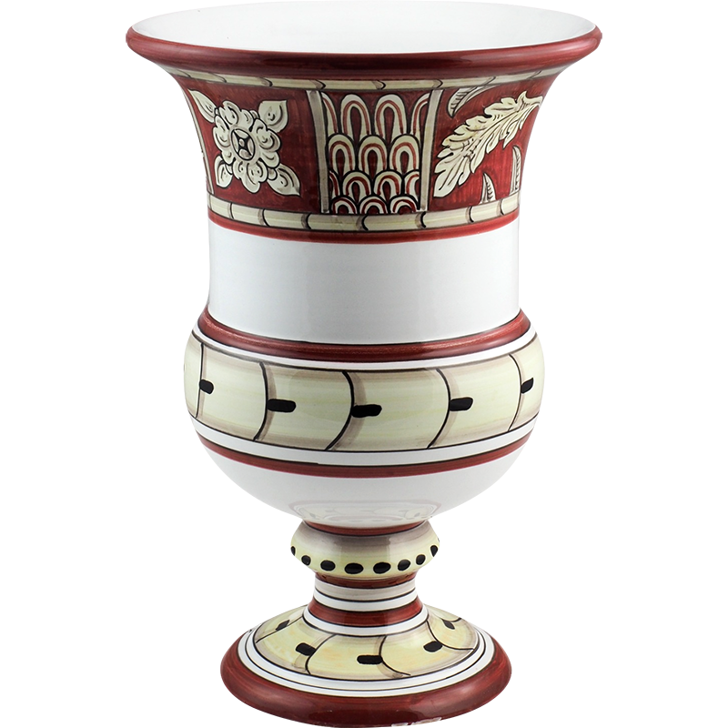 Vaso Ornamentale Pompei 1 1 - Ceramica di Deruta