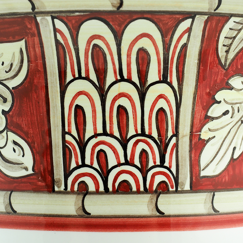 Vaso Ornamentale Pompei 4 1 - Ceramica di Deruta