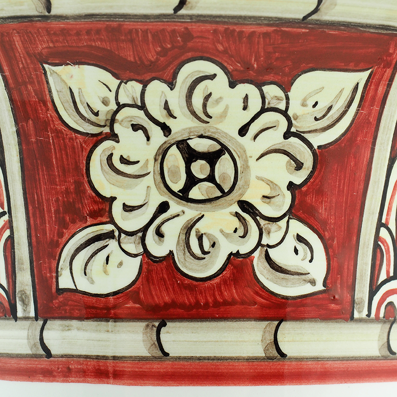 Vaso Ornamentale Pompei 5 1 - Ceramica di Deruta