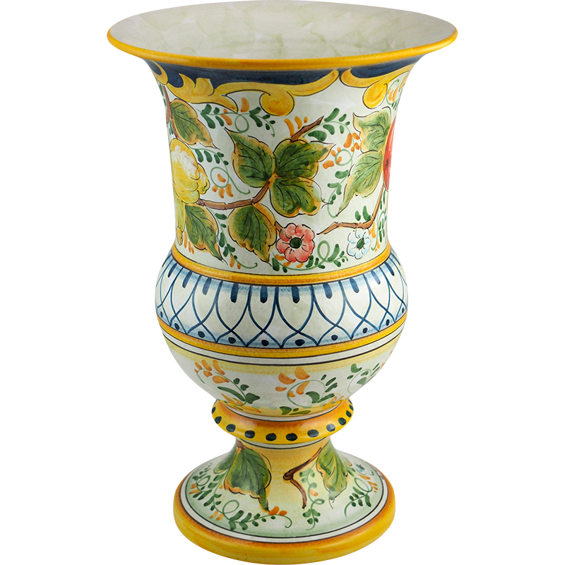 Vaso Ornamentale Positano 3 1 - Ceramica di Deruta