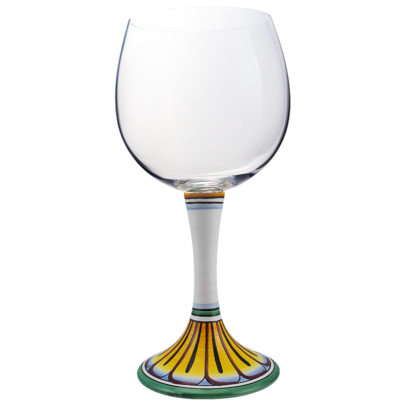 bicchiere vino foligno 1 1 - Ceramica di Deruta