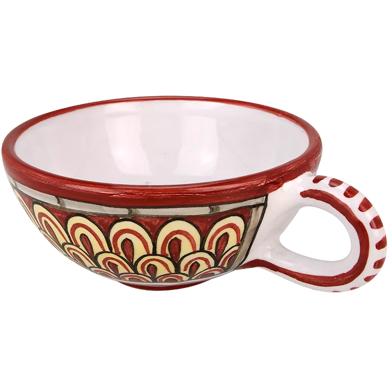tazza da te pompei 1 - Ceramica di Deruta
