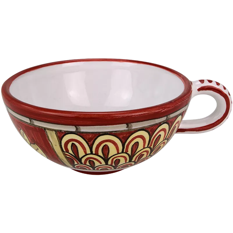 tazza da te pompei 2 - Ceramica di Deruta