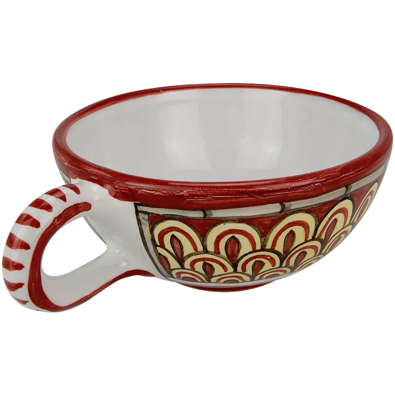 tazza da te pompei 3 - Ceramica di Deruta