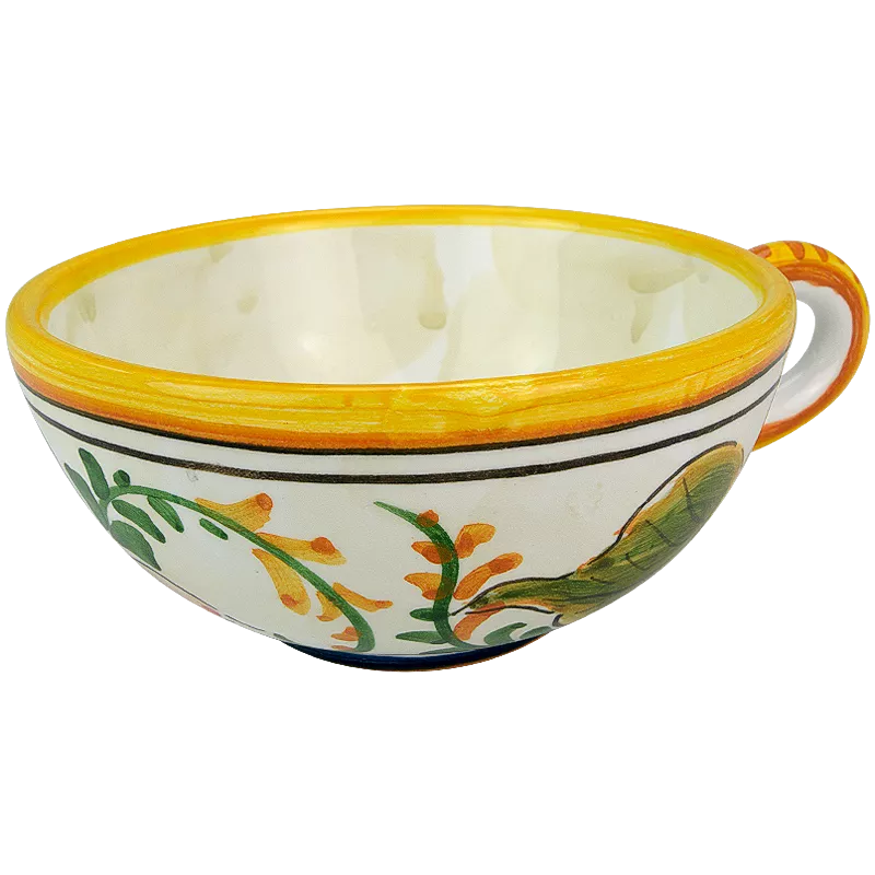 tazza da te positano 8 - Ceramica di Deruta