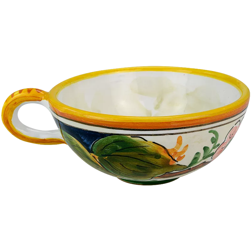 tazza da te positano 9 - Ceramica di Deruta